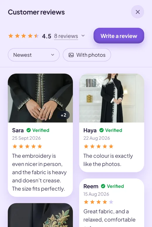 Widget style: Clay