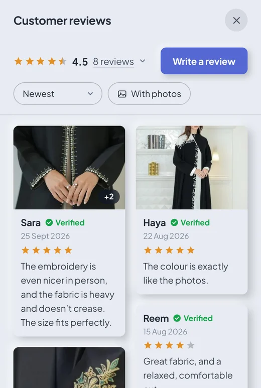 Widget style: Soft